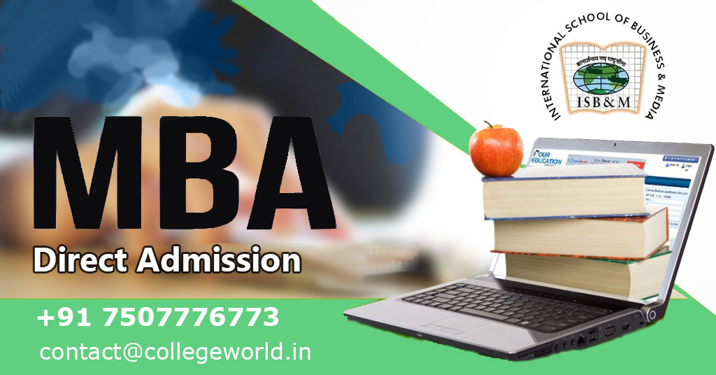 PGDM Direct Admission in International School of Business & Media (ISBM), Pune through Management Quota